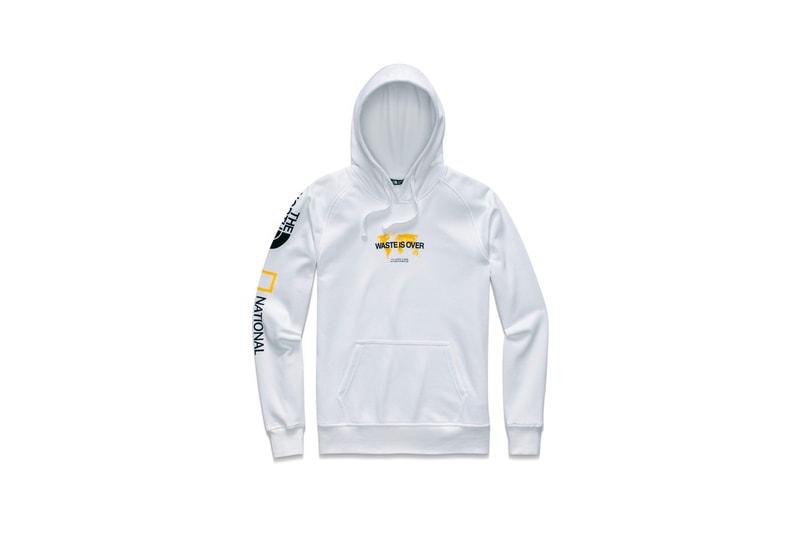 The North Face x National Geographic Bottle Source Collection Hoodie White