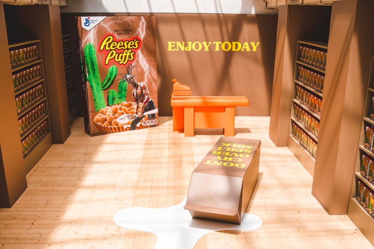 An Exclusive Look Inside Travis Scott's Reese's Puffs Cereal Pop-Up in Paris