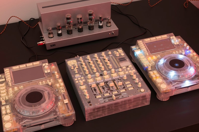 Virgil Abloh MCA Chicago Exhibit DJ Equipment