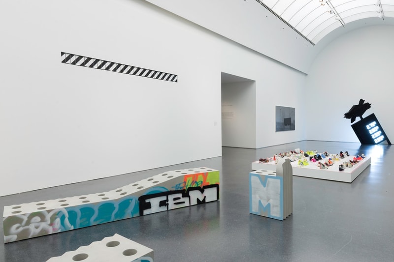 Virgil Abloh MCA Chicago Exhibit Entrance
