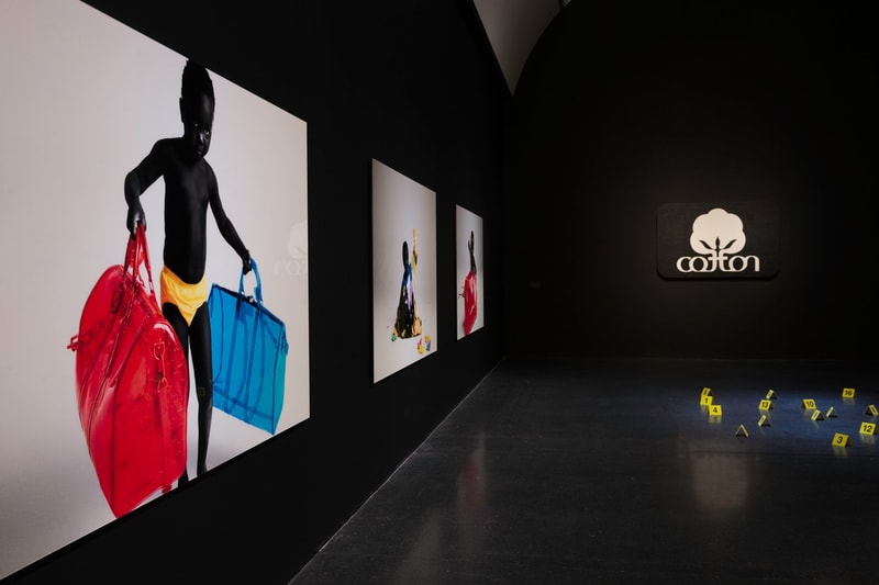Virgil Abloh MCA Chicago Exhibit Louis Vuitton Men's Collection Campaign
