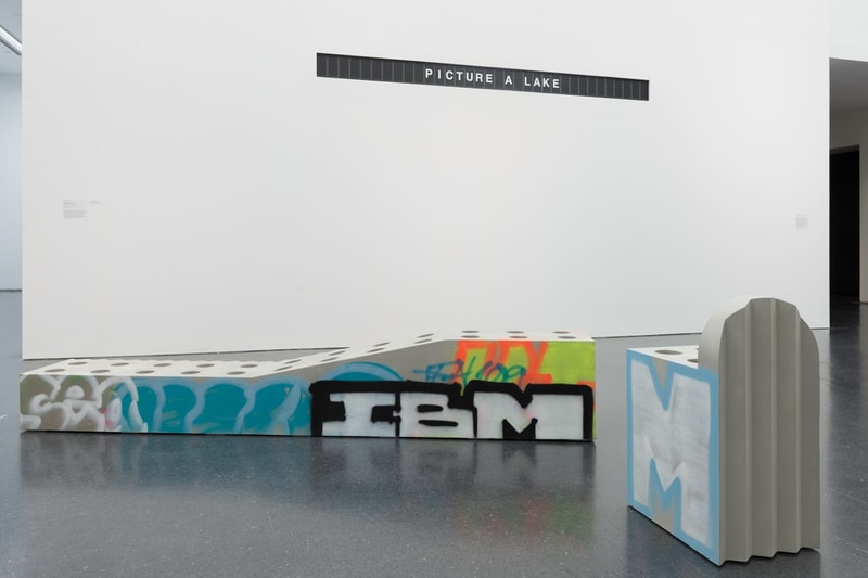 Virgil Abloh MCA Chicago Exhibit Entrance