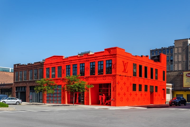 Virgil Abloh Louis Vuitton Chicago Residency Orange