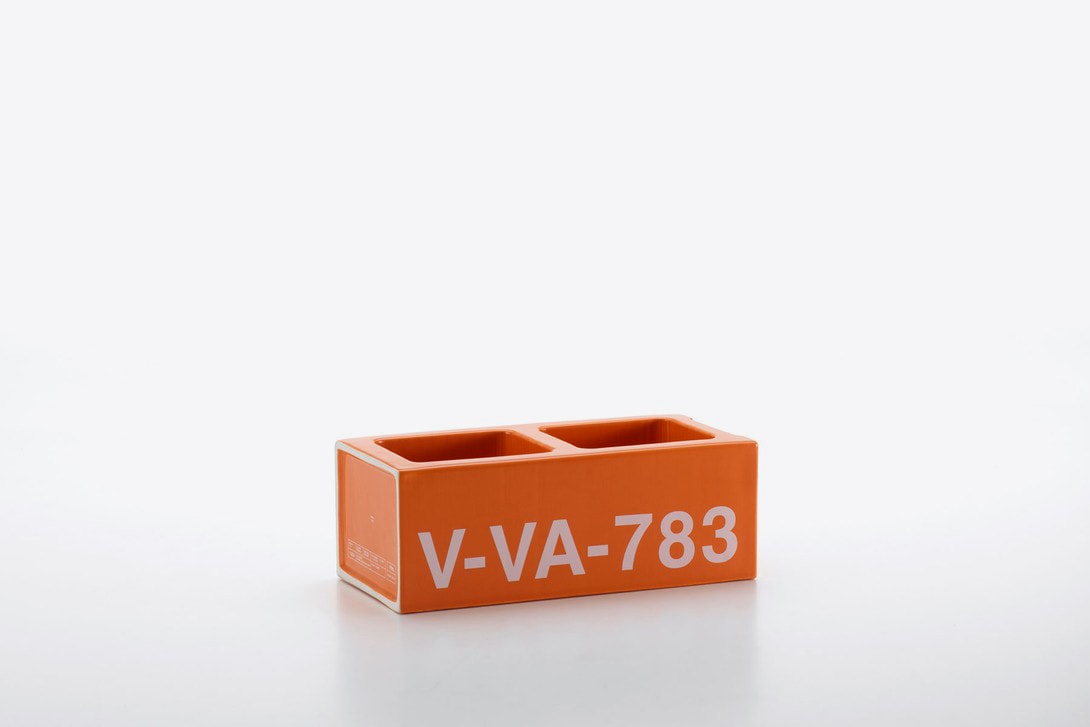 Virgil Abloh x Vitra Art Exhibition Chair Lamp Orange