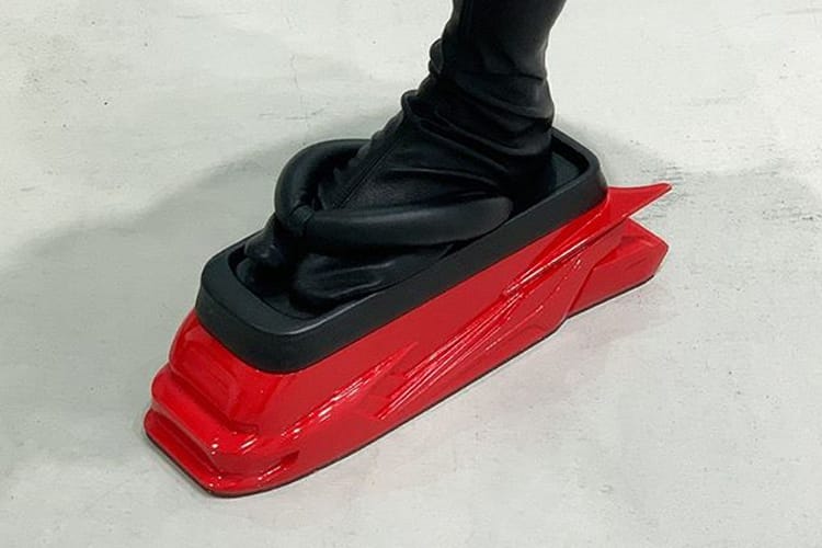 Yoon Teases Sky High Sandals From AMBUSH's SS20 Collection on Instagram