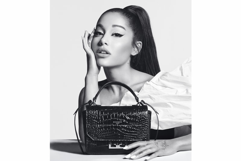givenchy ariana grande fall winter campaign clare waight keller 