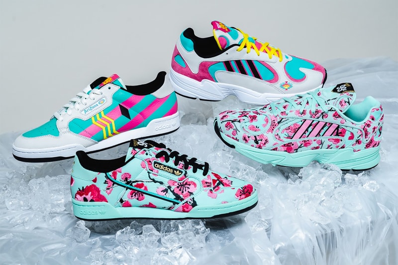 adidas originals arizona ice tea 99 cent price sneakers new york city pop up