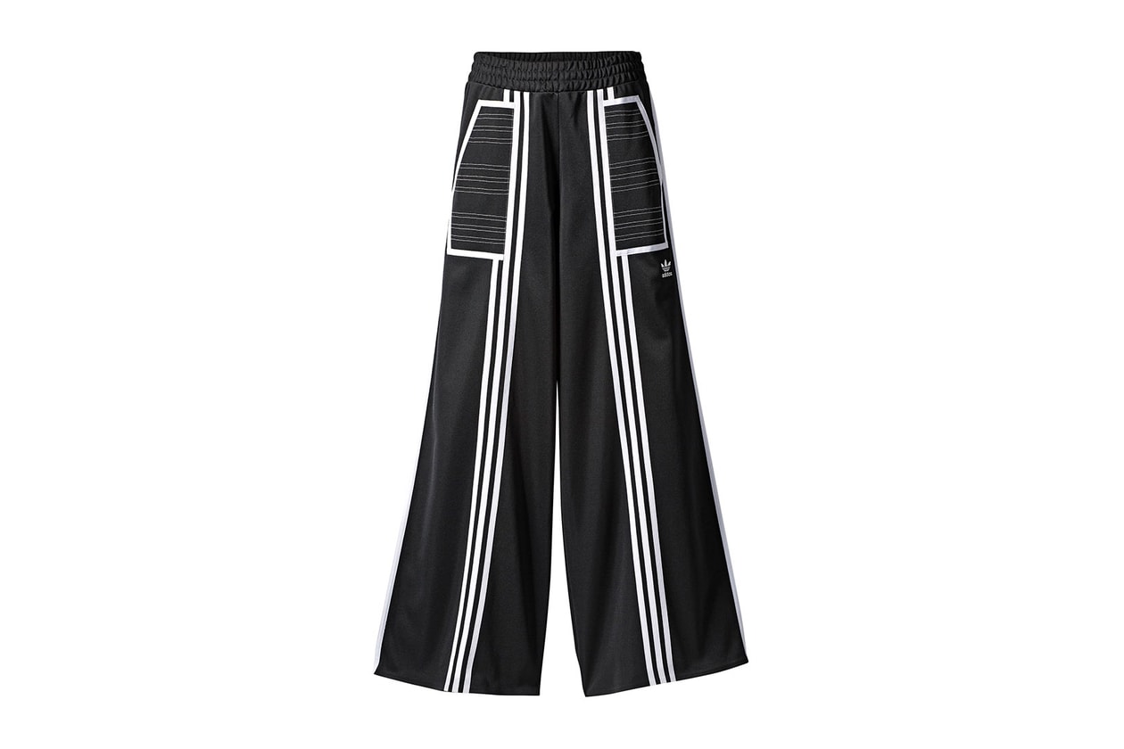 adidas originals ji won choi collab drop release tracksuit pants trousers bikini swimsuit interview designer korea 