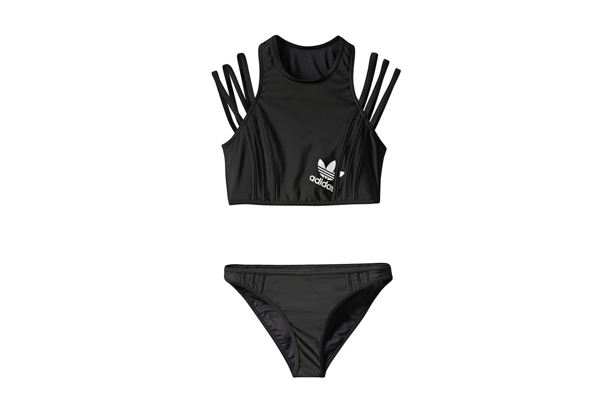 adidas originals ji won choi collab drop release tracksuit pants trousers bikini swimsuit interview designer korea 