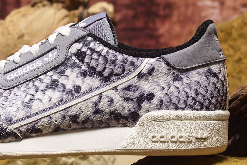 adidas Originals Snakeskin Pack Continental 80 Cream Black