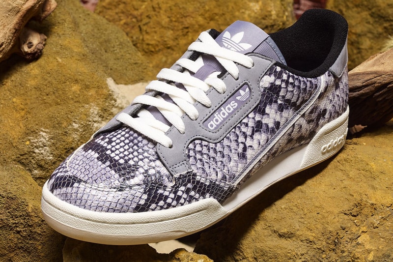 adidas Originals Snakeskin Pack Continental 80 Cream Black