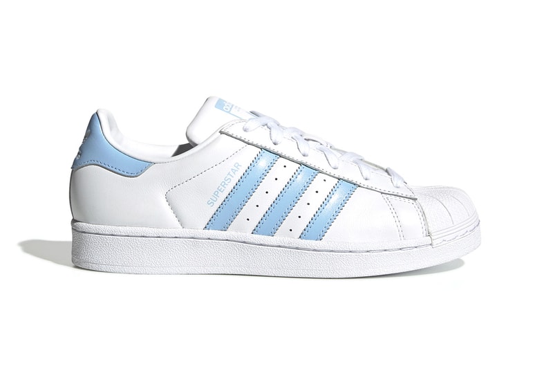 adidas originals superstar womens sneakers sky blue classic casual