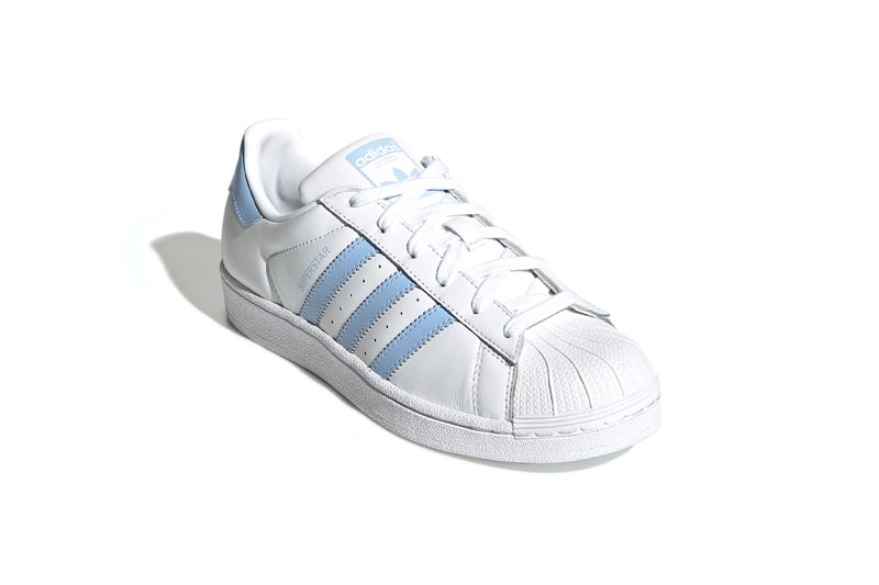 adidas originals superstar womens sneakers sky blue classic casual