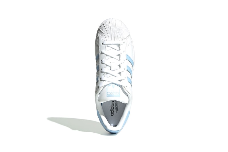 adidas originals superstar womens sneakers sky blue classic casual