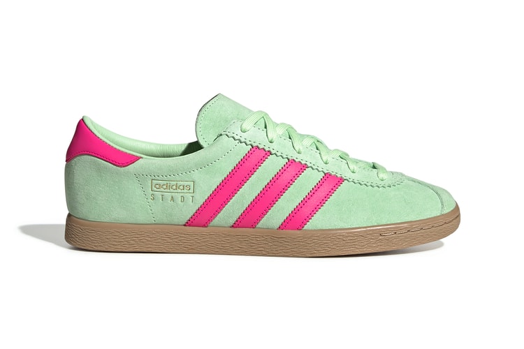 adidas Debuts the Stadt Trainer Arriving in a Neon Green and Hot Pink Colorway
