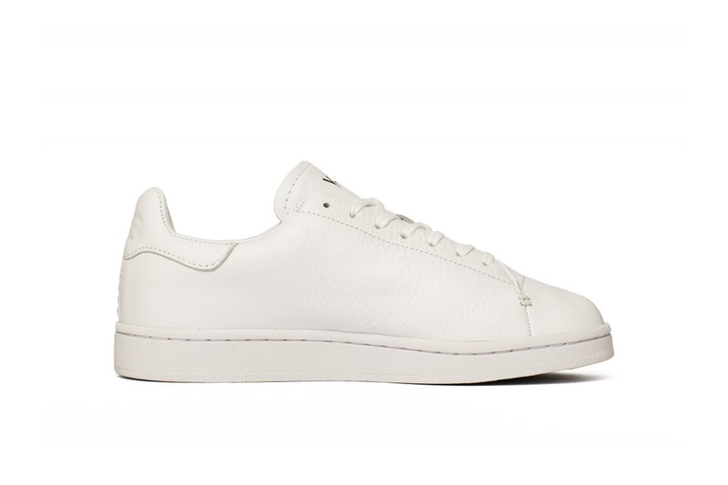 adidas y-3 yohji yamamoto court sneakers drop release all white leather 