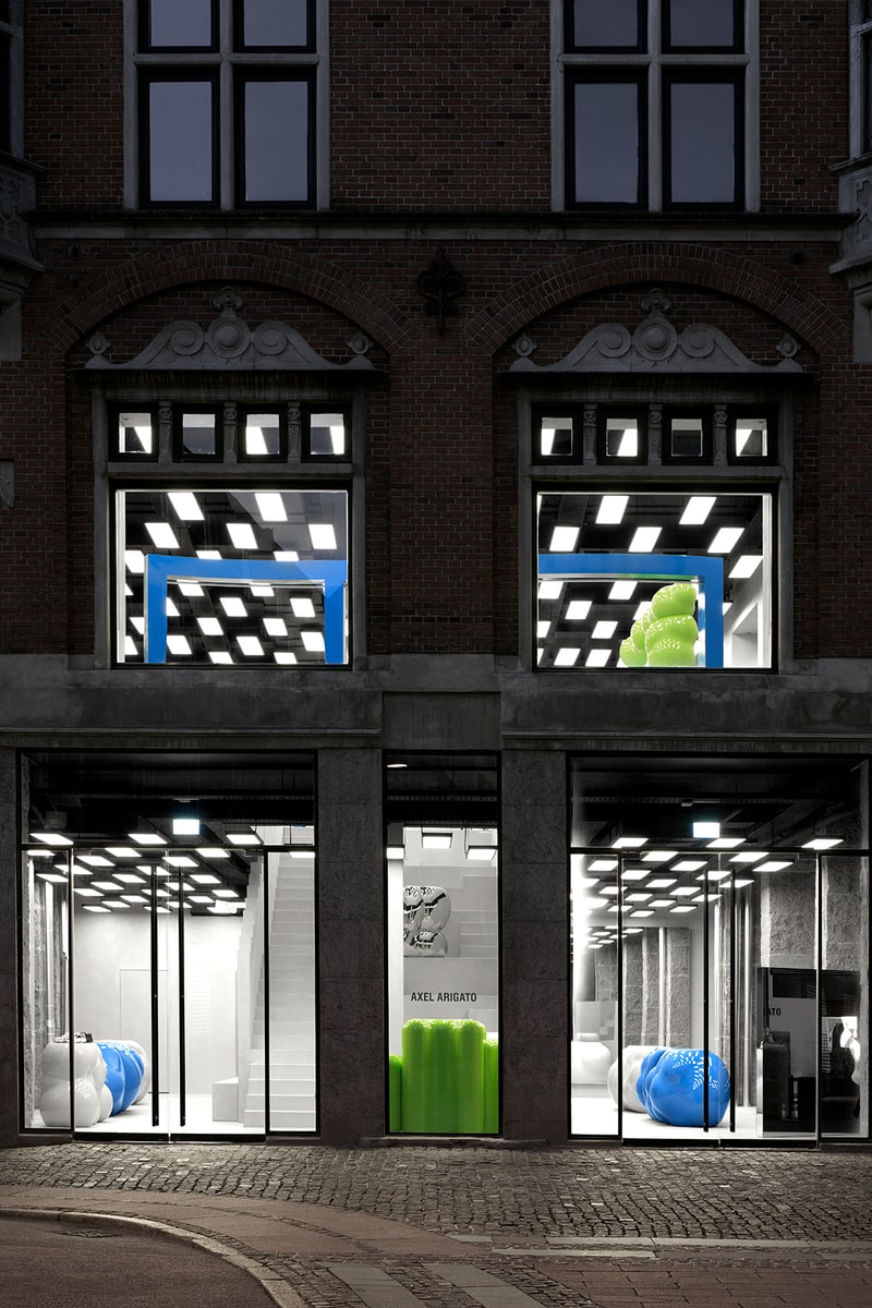 axel arigato new flagship store opening copenhagen denmark max svardh 