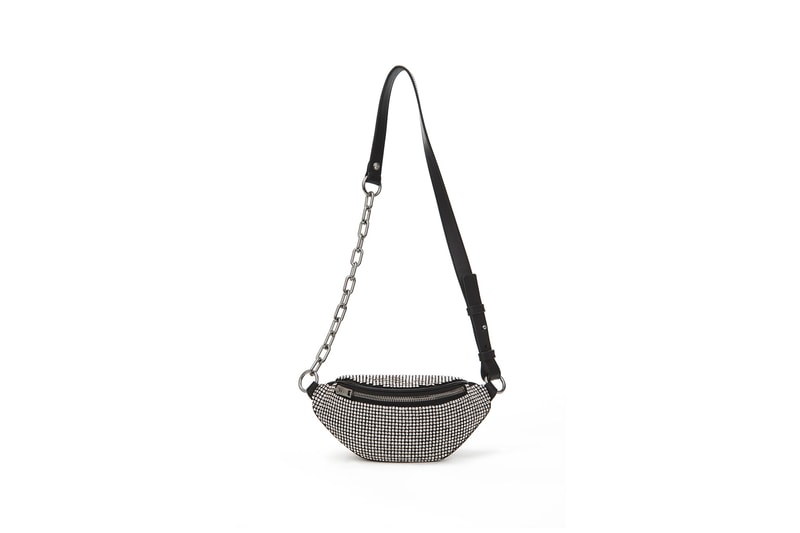 alexander wang attica mini fanny pack studded rhinestone