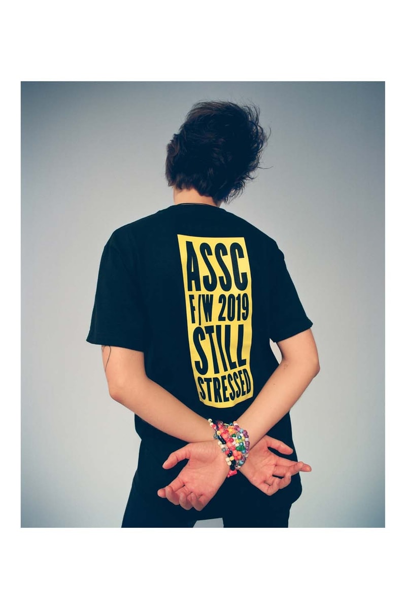 Anti Social Social Club Fall Winter 2019 Still Stressed Lookbook T Shirt Black