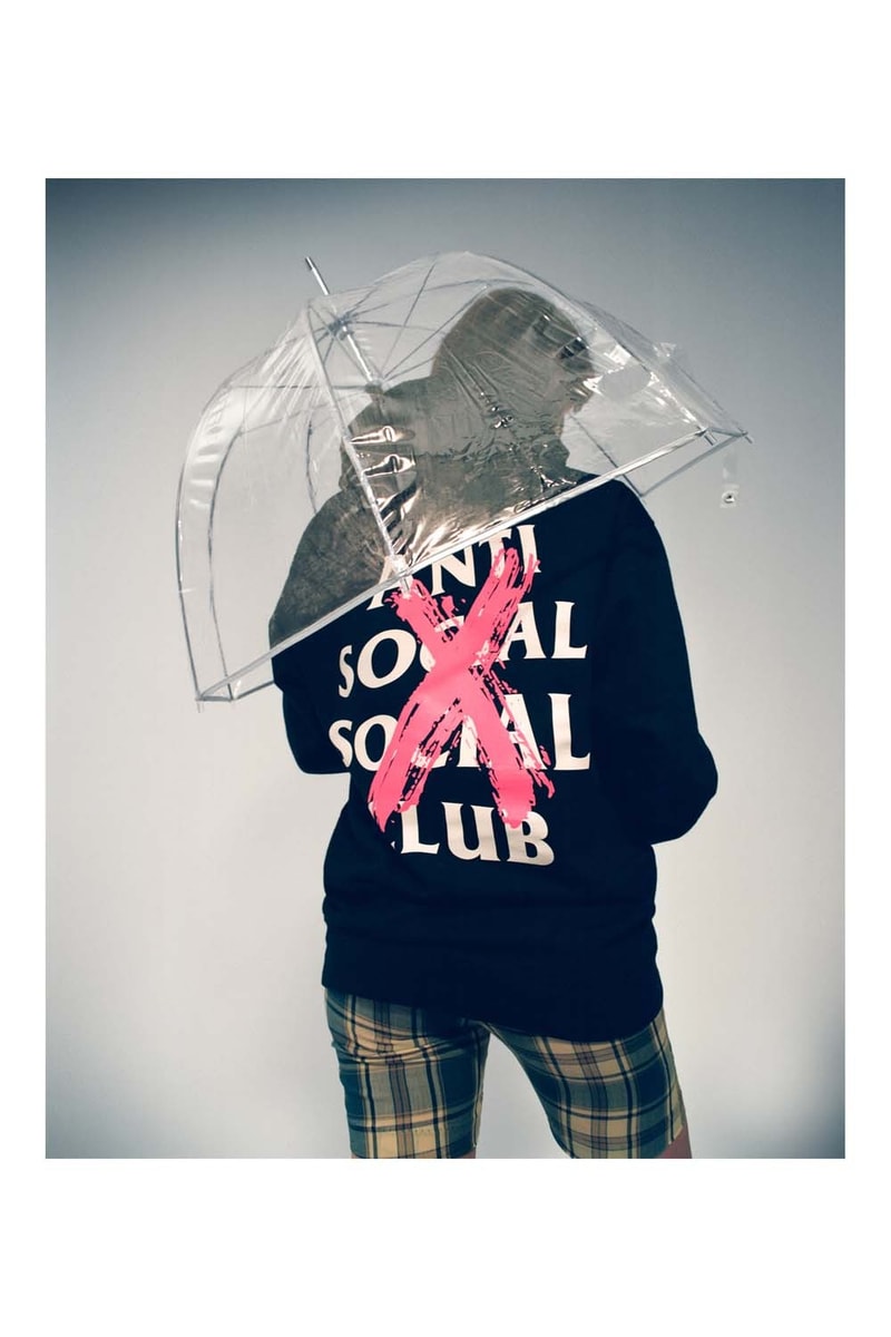 Anti Social Social Club Fall Winter 2019 Still Stressed Lookbook Logo Hoodie Black