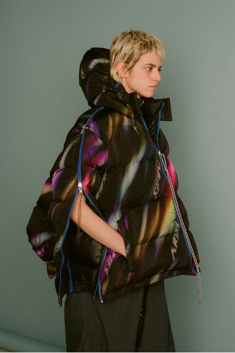 aries fall/winter 2019 collection puffer jacket