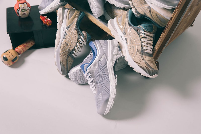 asics gel kayano nimbus 26 dad sneakers footwear japan wood crepe creme piedmont grey silver