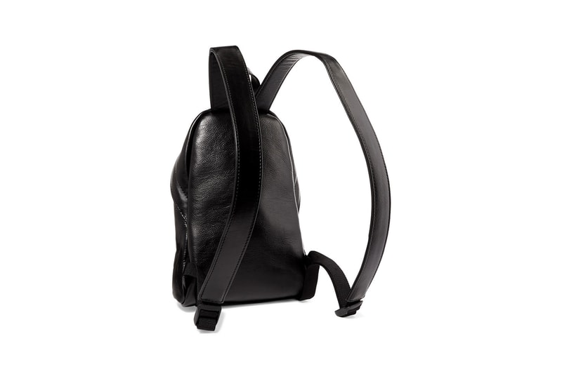 balenciaga backpack bag mini xxs all-black leather daily demna gvasalia