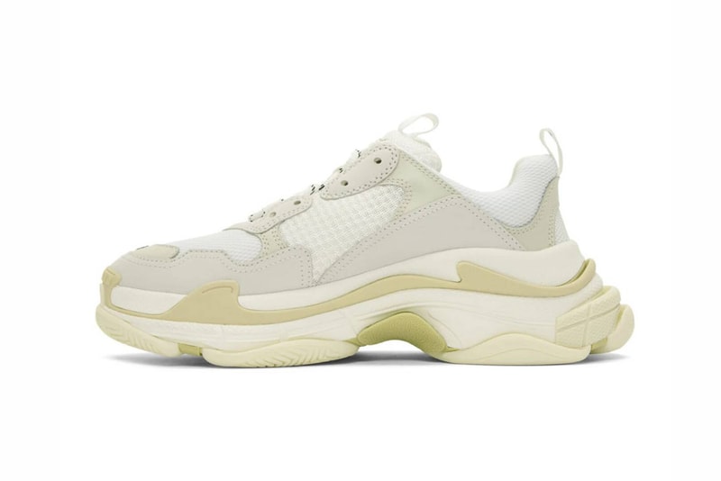 Balenciaga Triple S White Sneakers