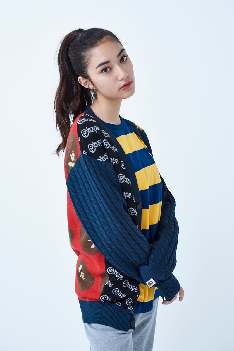 bape fall winter lookbook sweatshirt hoodie jumper shirt