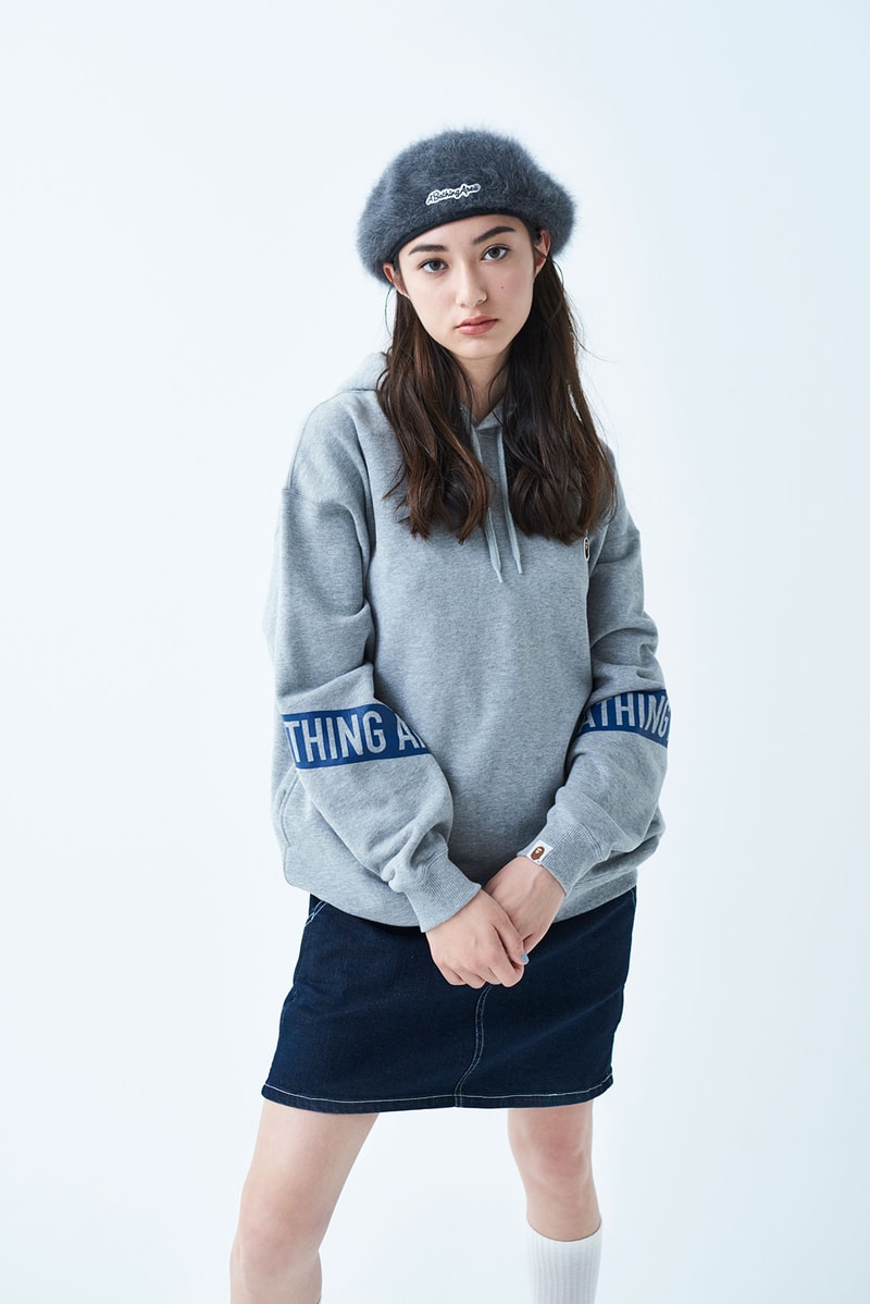 bape fall winter lookbook sweatshirt hoodie jumper shirt
