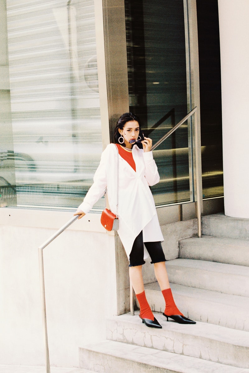 BAPY 2019 Lookbook Top White Shorts Black Socks Red