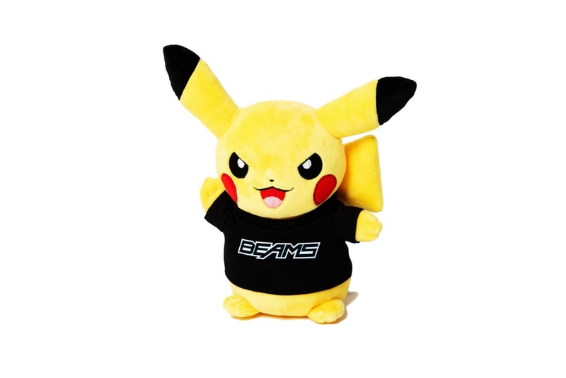 beams pokemon trading card game pikachu plushie