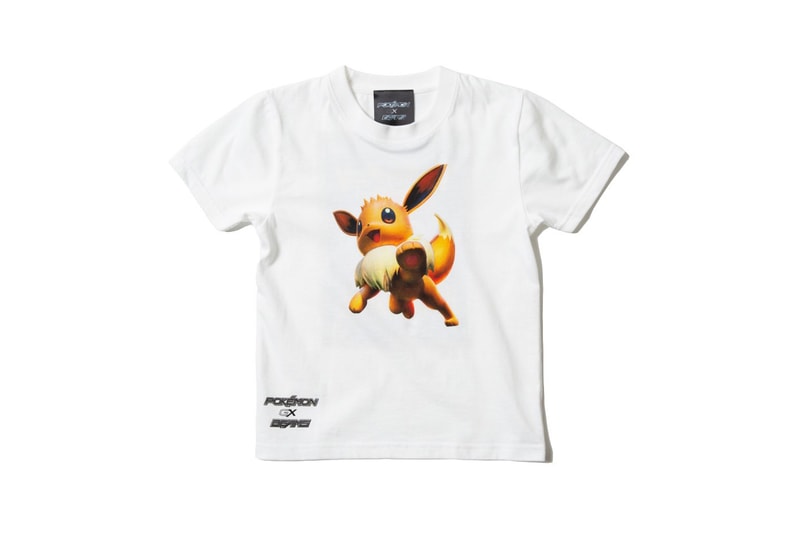 beams pokemon trading card game t-shirt eevee