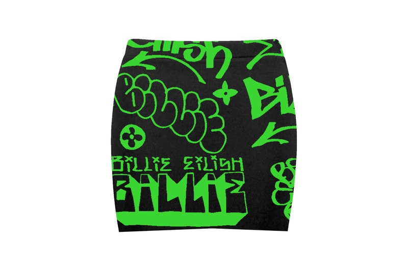 Billie Eilish Freak City Capsule Collection Tee Graffiti 