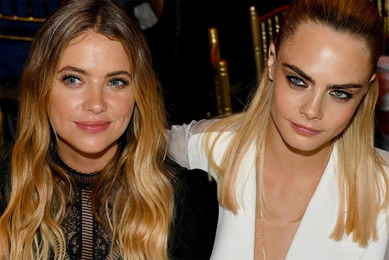 cara delevingne ashley benson tattoo girlfriend initials