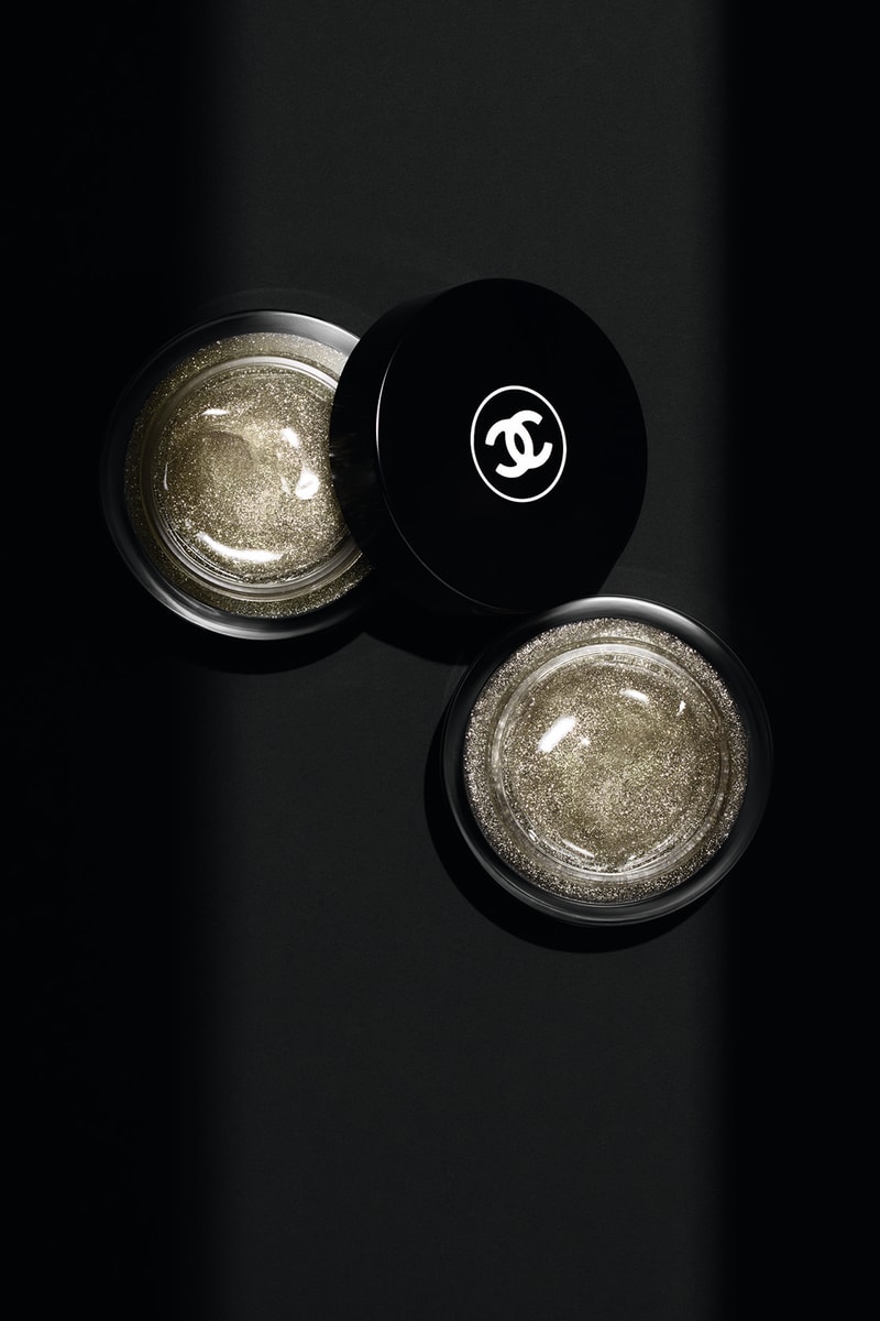 chanel noir et blanc fall makeup collection black white beauty eyeshadow