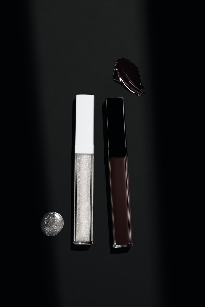 chanel noir et blanc fall makeup collection black white beauty lip