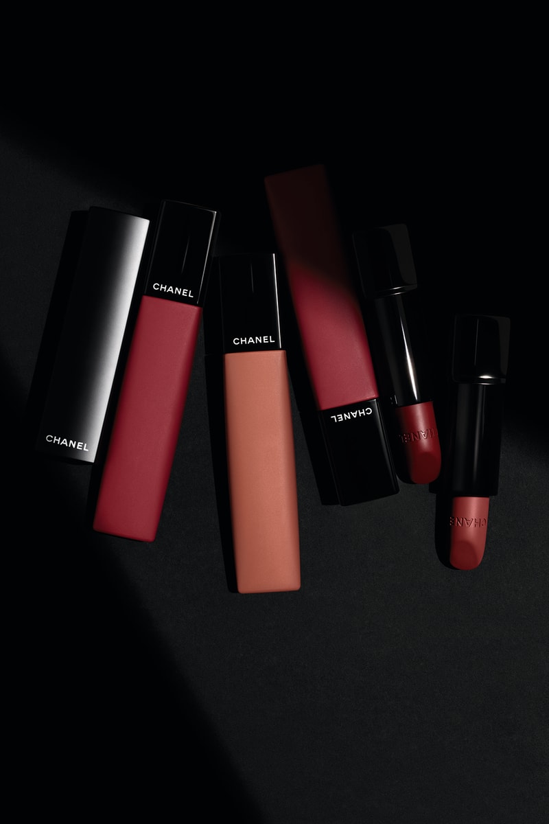 chanel noir et blanc fall makeup collection black white beauty lip