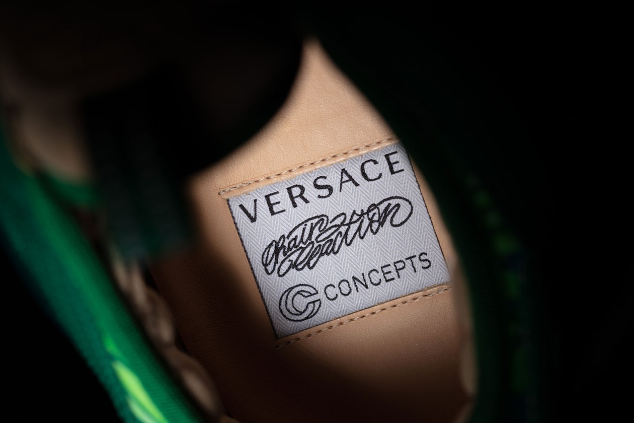 Concepts x Versace Debut New Chain Reaction Shoe | Hypebae Concepts x Versace Debut New Chain Reaction Shoe | Hypebae