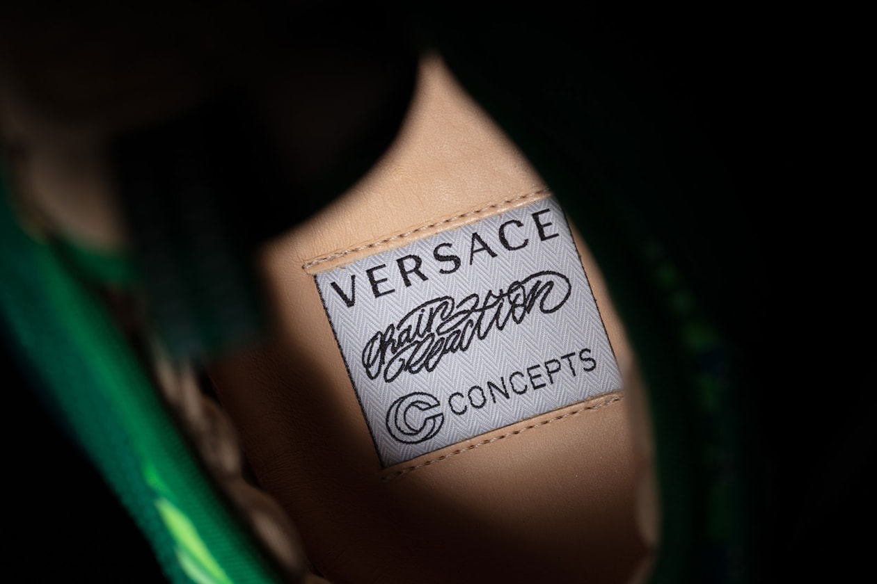 Concepts Versace Chain Reaction Jungle Green Jennifer Lopez Dress