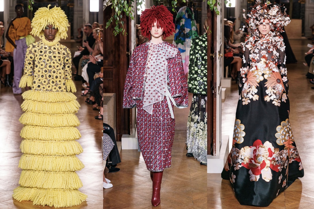 Paris Couture Week Fall 2019 Best Fashion Shows Chanel Dior Maison Margiela Valentino Iris Van Herpen Guo Pei Pierpaolo Piccioli Virginie Viard John Galliano