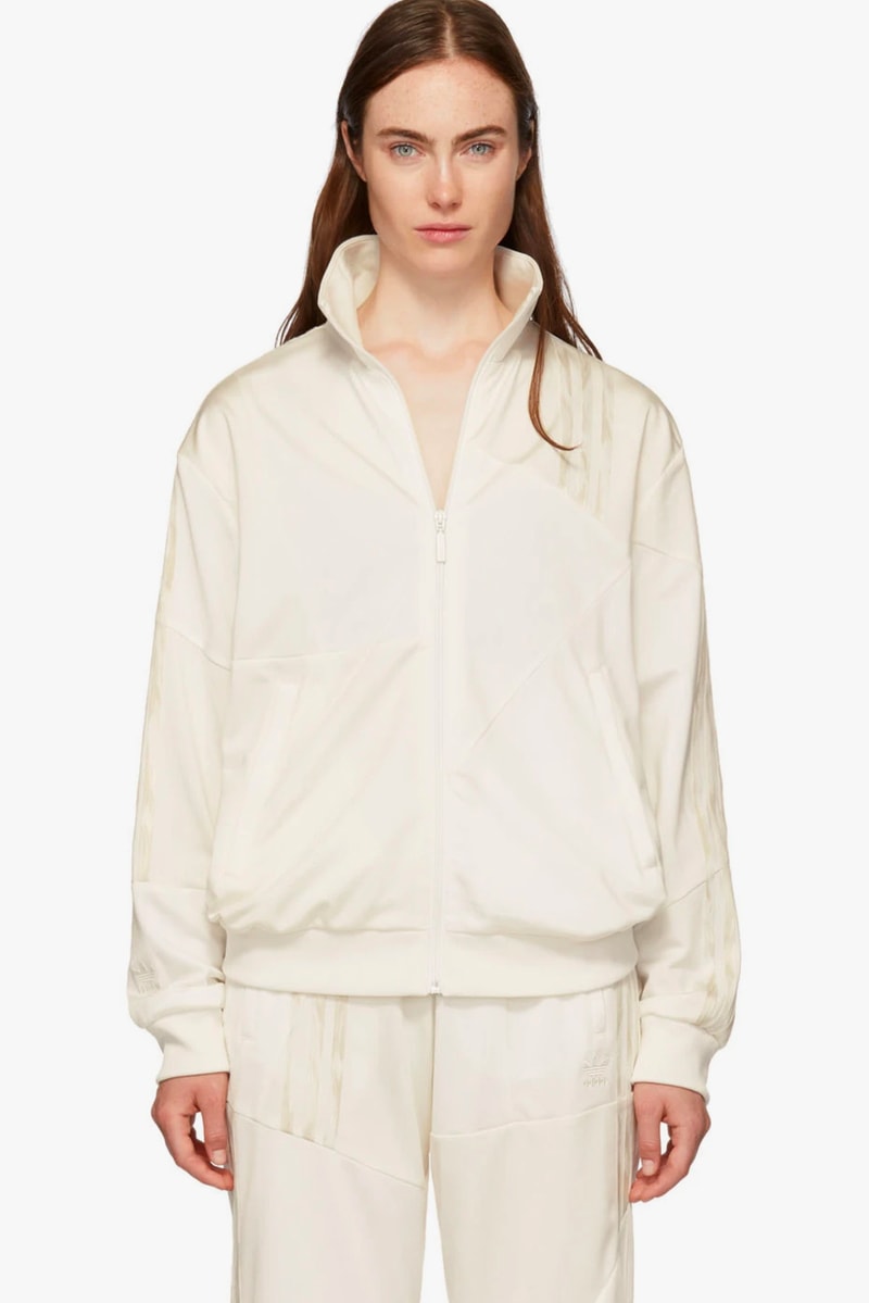 Daniëlle Cathari adidas Originals Purple Lilac Pastel Blazer Jacket Track Black Three Stripes 2019 Collaboration