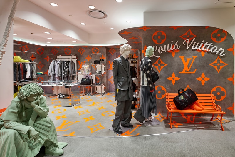 louis vuitton pop-up dover street market ginza dsm dsmg tokyo japan virgil abloh