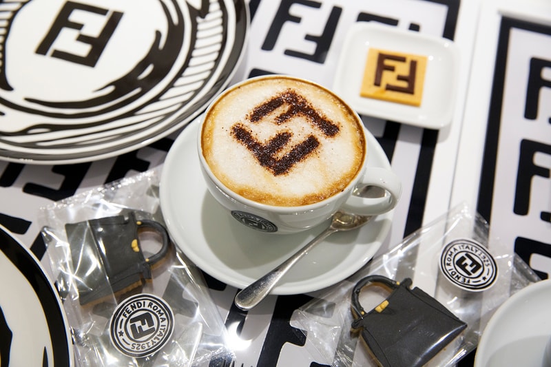 Fendi Café Caffe Customize Peekaboo Bag Bar Harrods London Joshua Vides