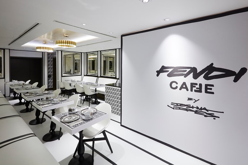 Fendi Café Caffe Customize Peekaboo Bag Bar Harrods London Joshua Vides