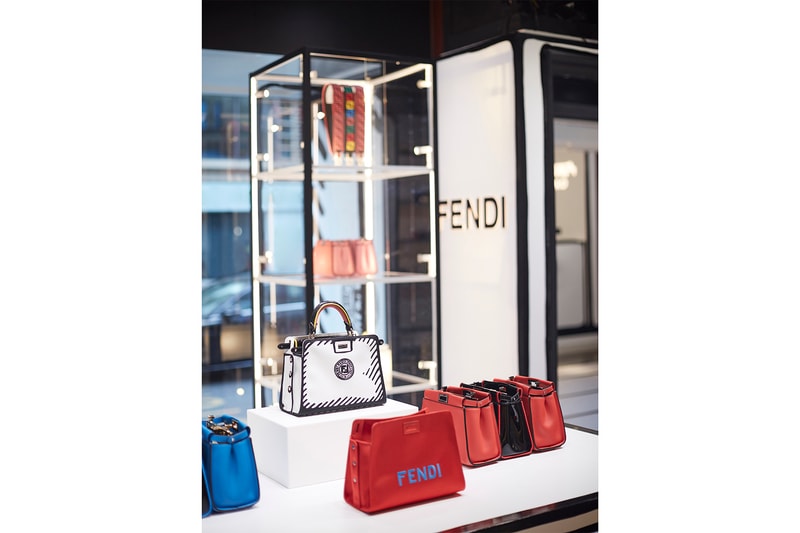 Fendi Café Caffe Customize Peekaboo Bag Bar Harrods London Joshua Vides