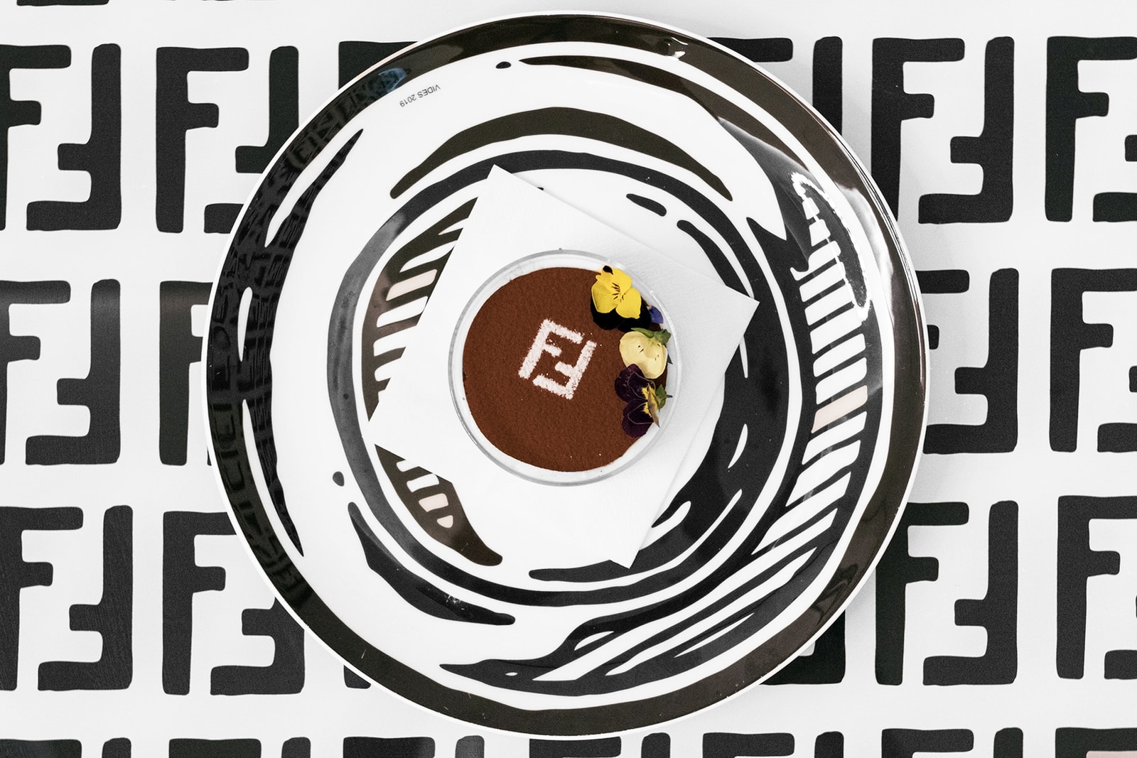 Fendi Caffe Harrods London Pop-Up Café Review FF Coffee Cake Instagram Peekaboo Bar Bag