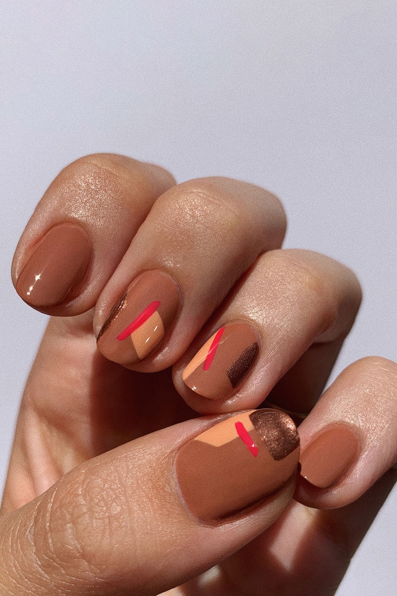 gelcream essie yana sheptovetskaya nails nail polish art design inspiration summer pool beach hands 