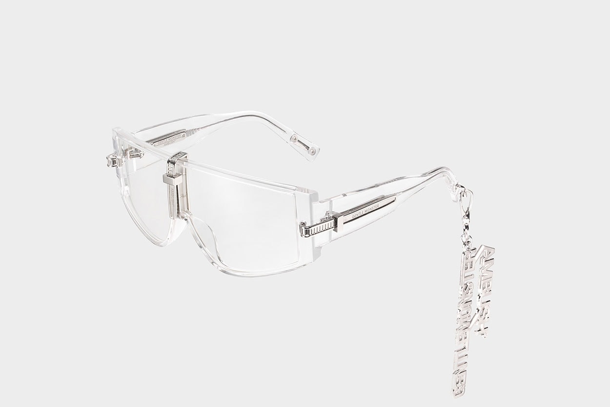 ambush gentle monster yoon sunglasses eyewear zip tie