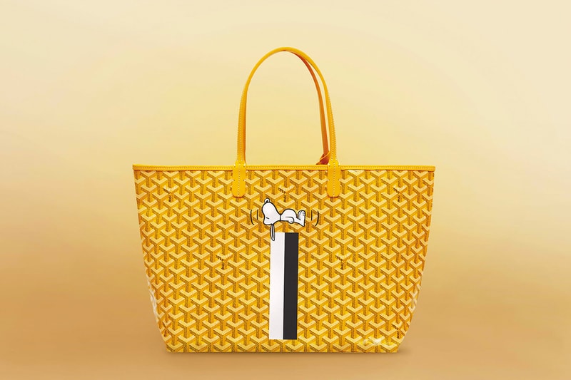 Goyard Snoopy Print Bag Collection Release Exclusive Capsule Osaka Japan Cartoon Character Collectors Item Release Date